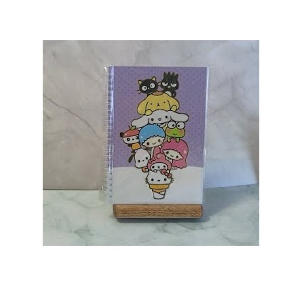 #6744 Hello Kitty & Friends - Spiral Bound Soft Cover Notebook